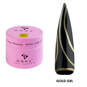 DNKa™ GEL Dorado para diseños, 5 ml