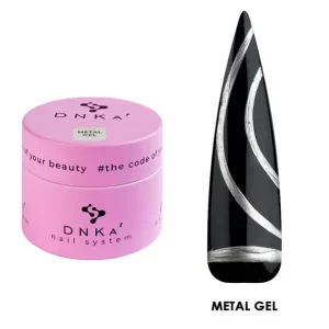 DNKa™ GEL Plateado para diseños, 5 ml