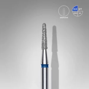STALEKS Fresa de manicura Punta diamante «Tronco» 1.8mm