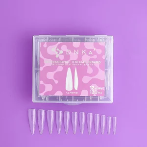 Top Moldes DNKa™ Almond, 120ud para Acrygel/Polygel