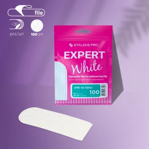 STALEKS Limas desechables blancas para lima metálica de pie EXPERT 10 - 100grit