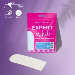STALEKS Limas desechables blancas para lima metálica de pie EXPERT 10 - 80grit