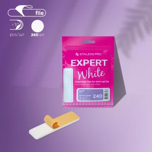 STALEKS Repuestos desechables blancos para lima-base corta EXPERT 51 (10 uds)