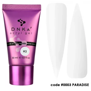 DNKa™ Acryl Gel #0003 Paradise, 30ml