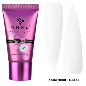 DNKa™ Acryl Gel #0001 Glass, 30ml