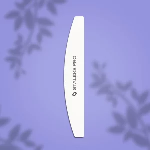 Buffer de media luna STALEKS PRO grano 100/180 (juego de 10 piezas)