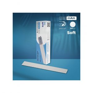 STALEKS Repuestos desechables Kraft PapmAm Soft Expert 20/100 para limas rectas