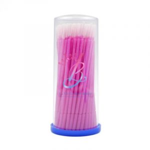Microaplicadores (microbrushes) con cepillo largo, 100 uds