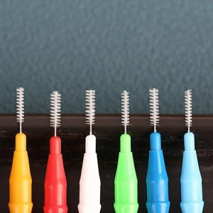 Mini cepillos desechables para cejas, 5 uds